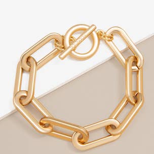 ZENZII Jewelry - Classic Link Toggle Bracelet