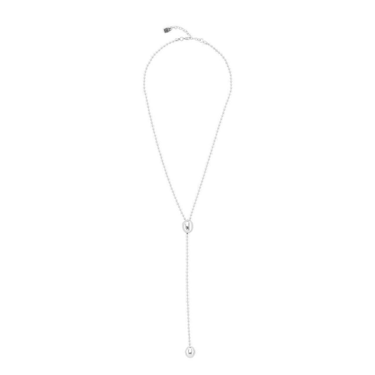 UNOde50- Lonely Planet Silver Necklace