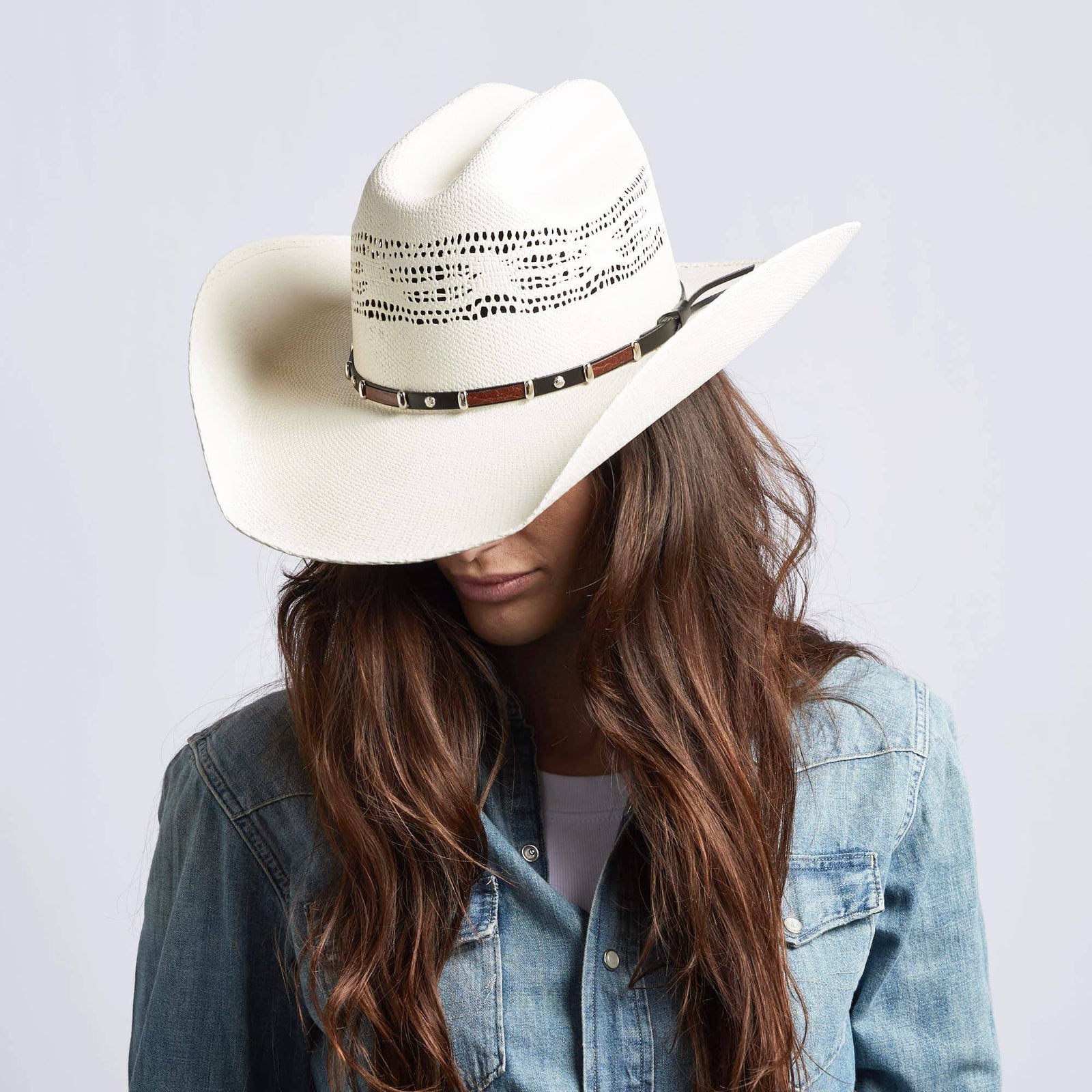 Montana - Womens Cowboy Straw Cowgirl Hat