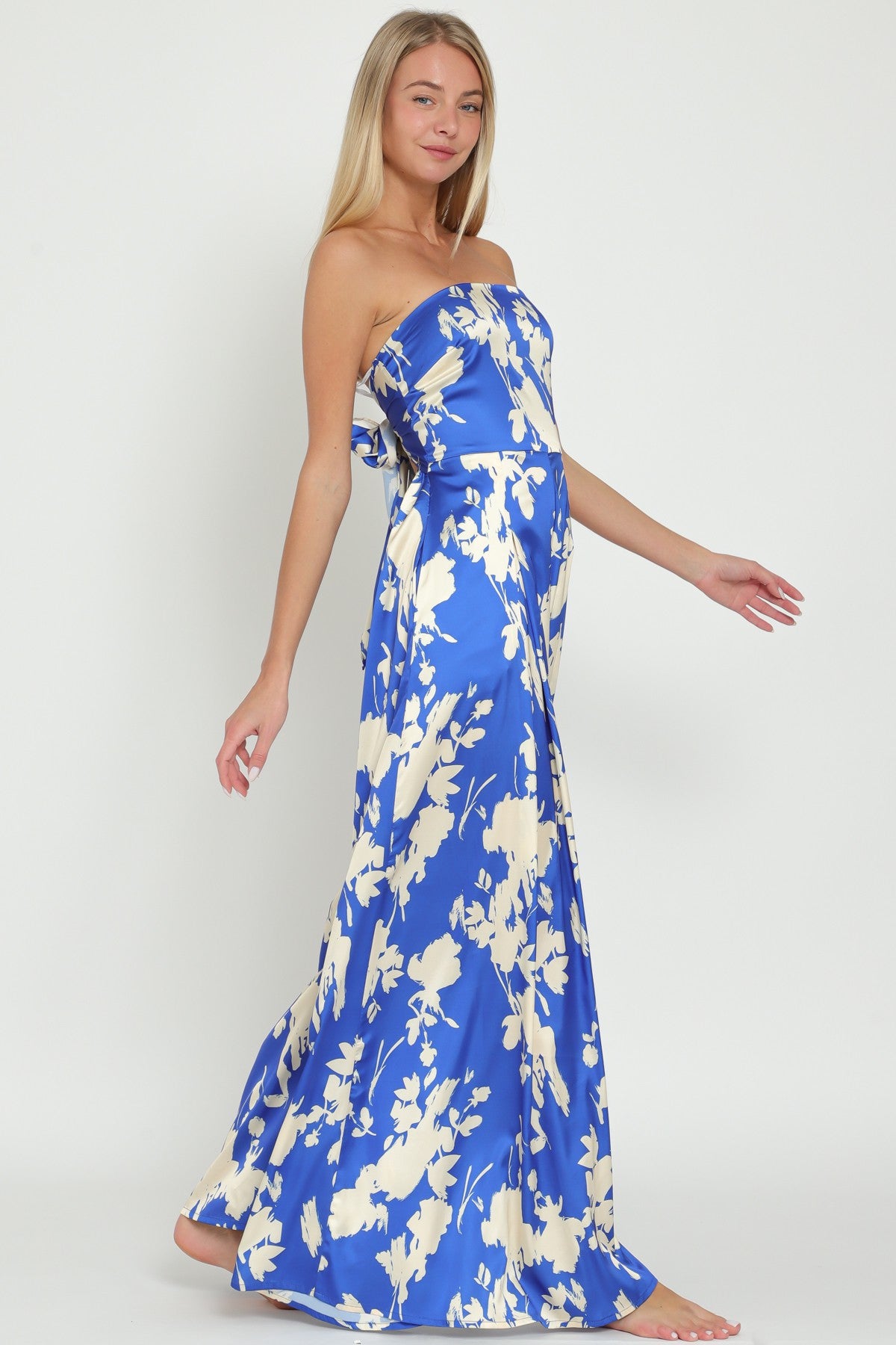 THE ROYAL TIE BACK  JUMPSUIT