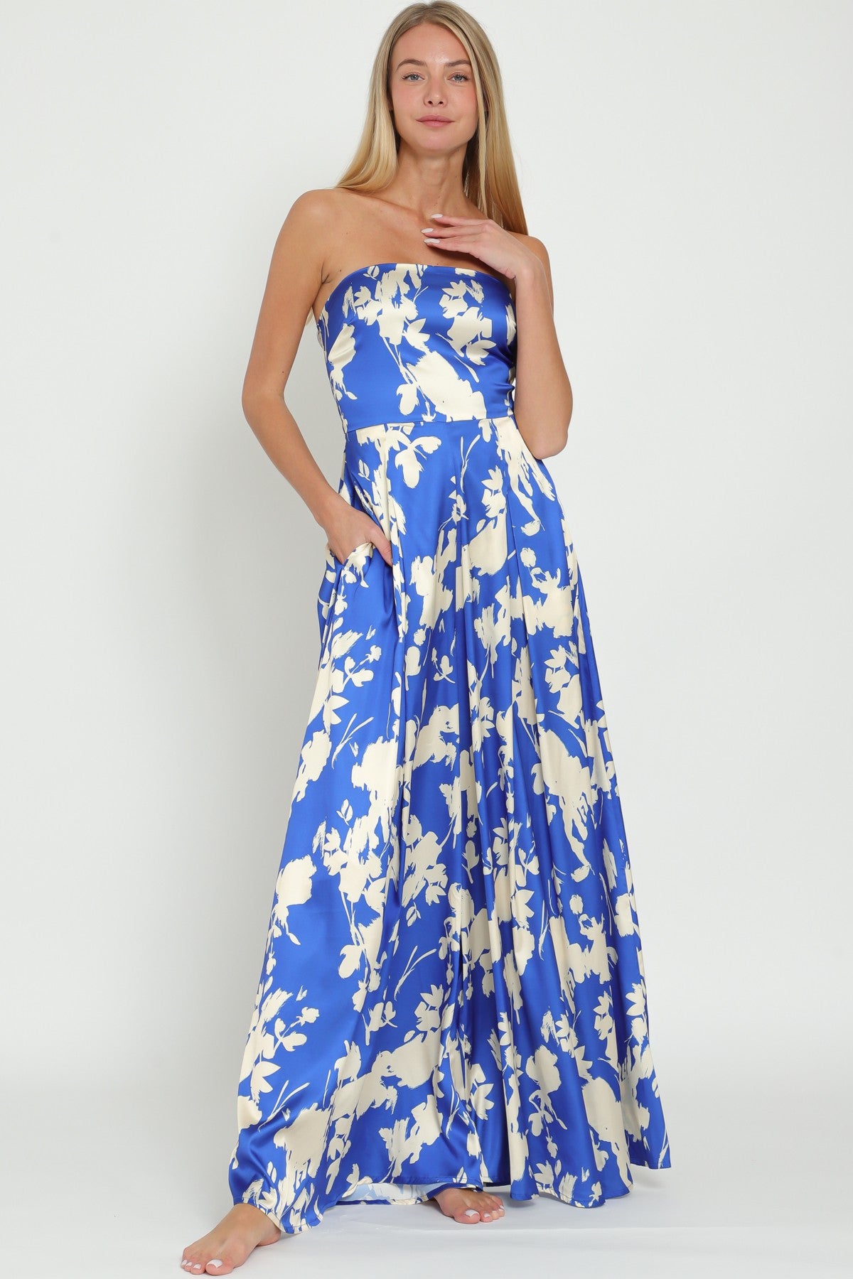 THE ROYAL TIE BACK  JUMPSUIT