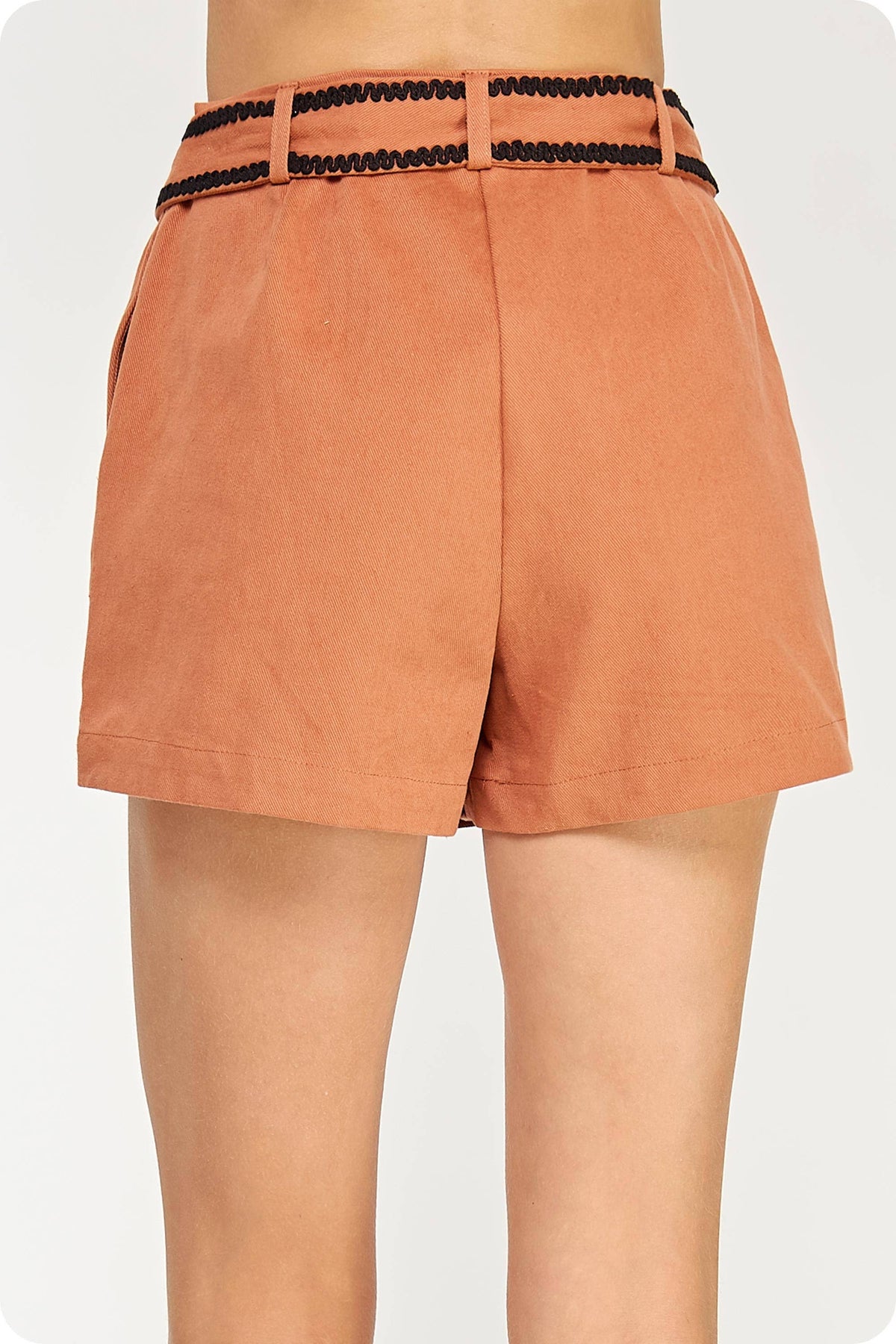 Embroidery Detail Skort