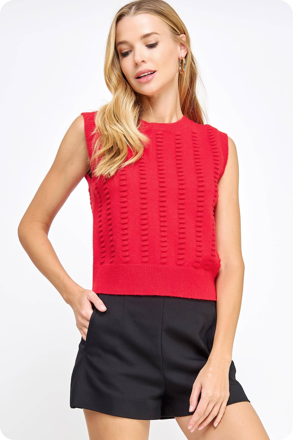 Strut &amp; Bolt - Textured Sweater Vest