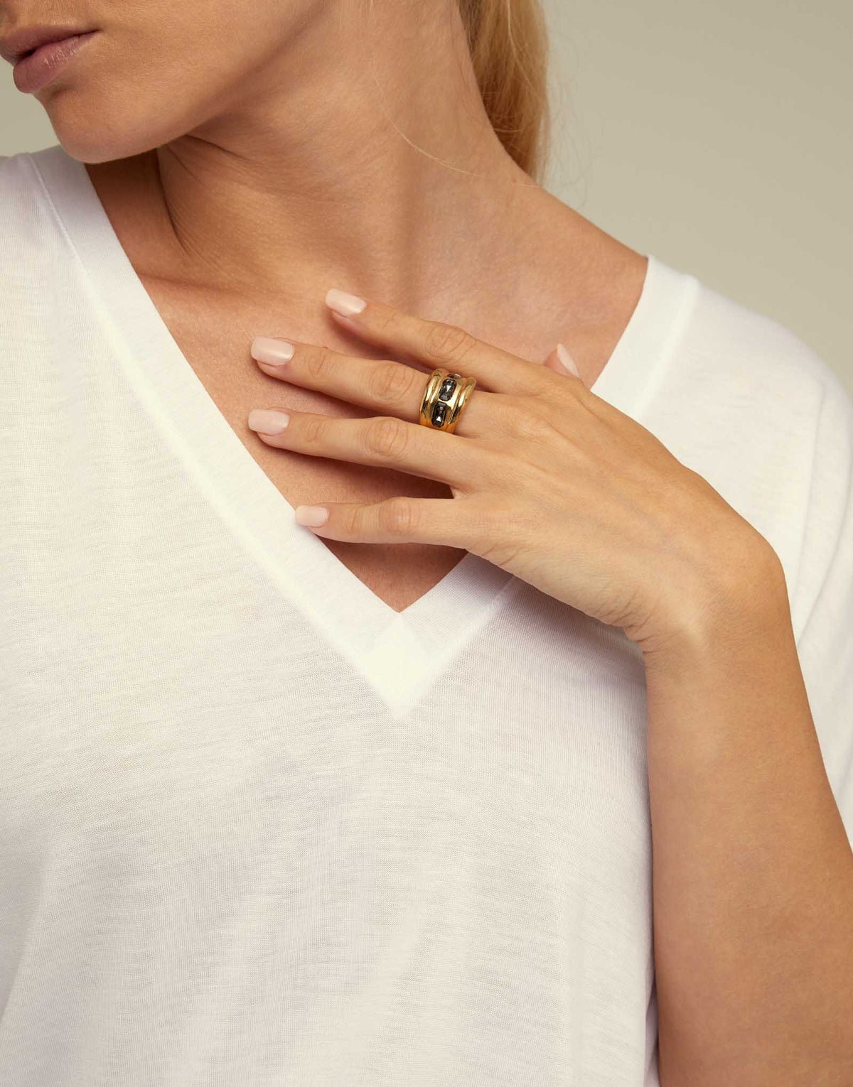 UNOde50 Bluemoon Ring