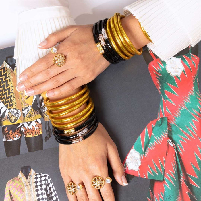 BuDhaGirl Three Kings All Weather Bangles-Set of 3