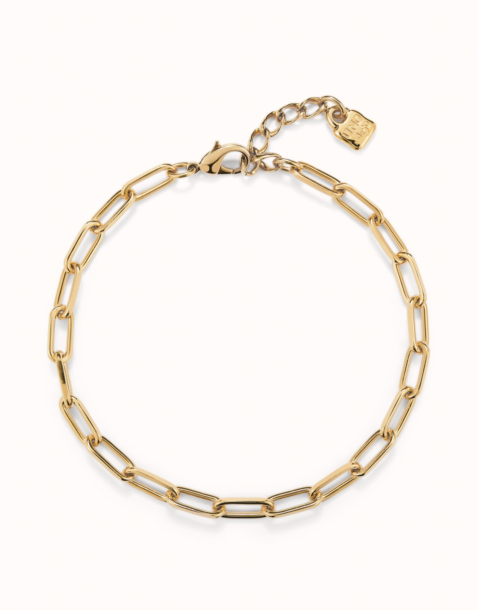 UNODE50 Short oval link chain necklace