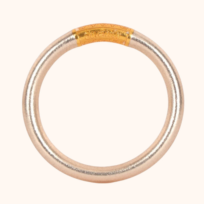 BuDhaGirl  Tzubbie All Weather Bangle- Serenity Prayer