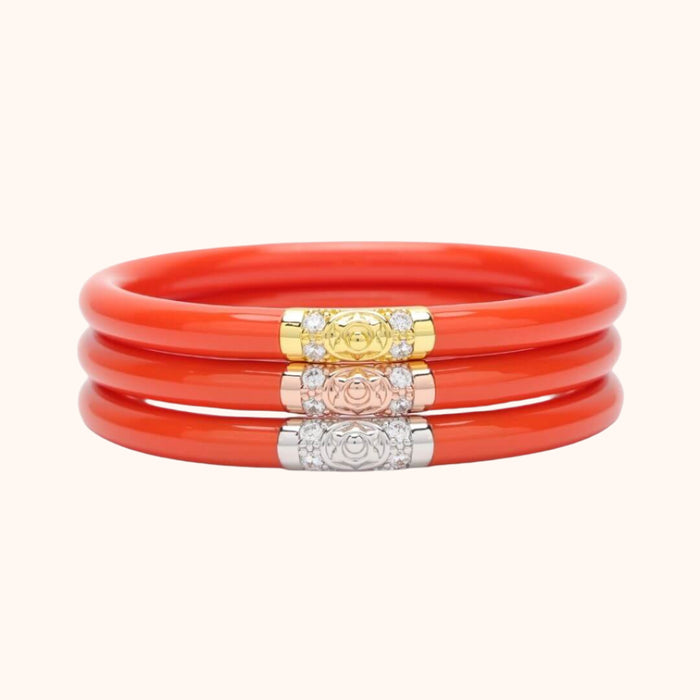 BuDhaGirl Three Kings All Weather Bangles-Set of 3