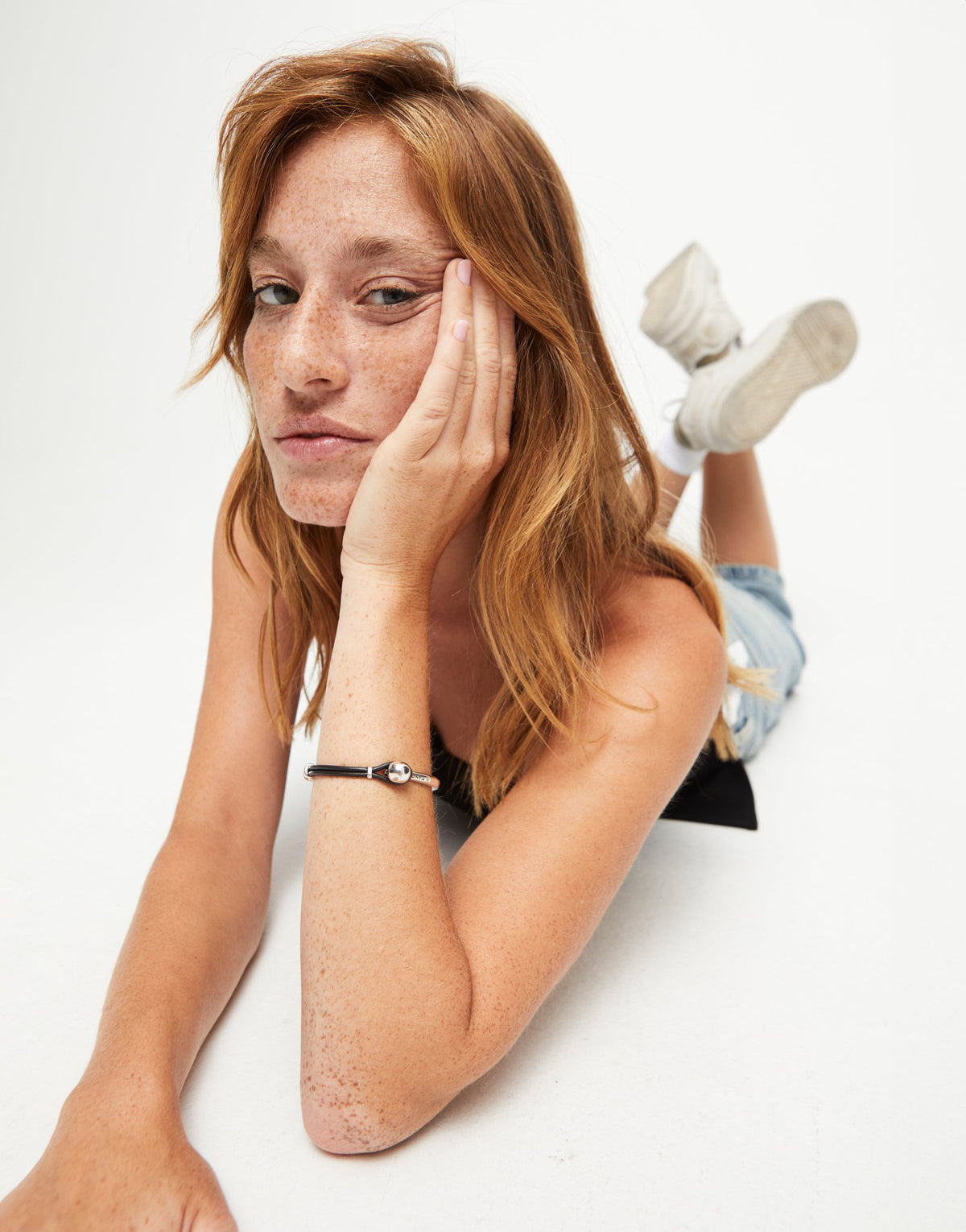 UnoDe50 Ser Intrepida Bangle bracelet with brown leather