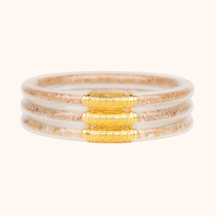 BuDhaGirl Three Sands All Weather Bangles - Set of 3