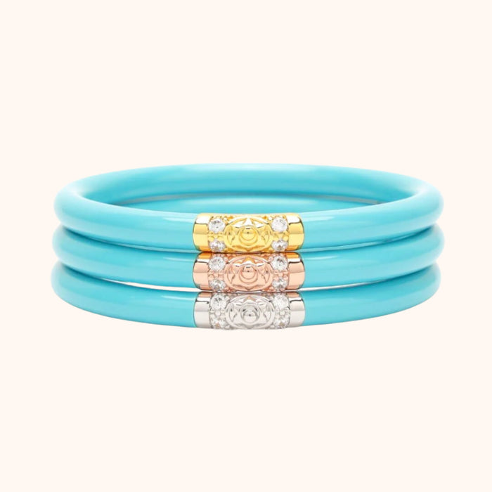 BuDhaGirl Three Kings All Weather Bangles-Set of 3