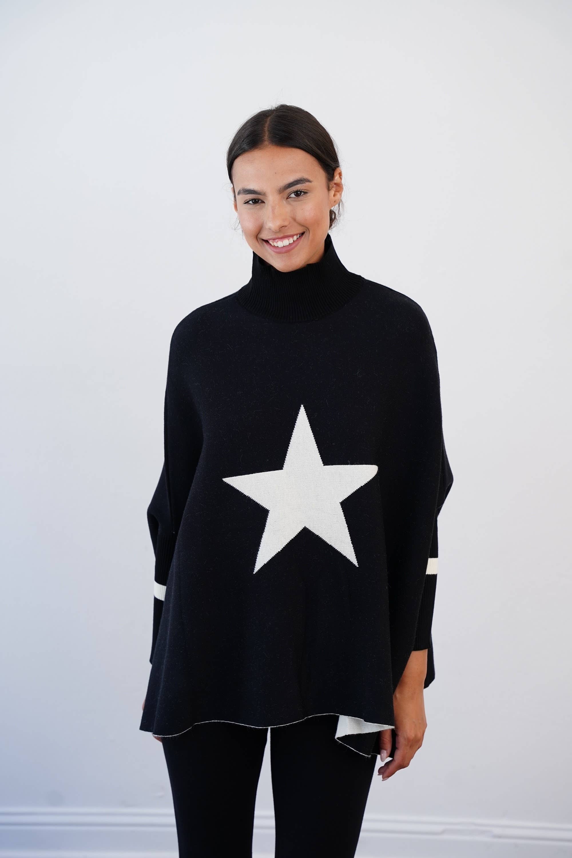 Star oversized sweater