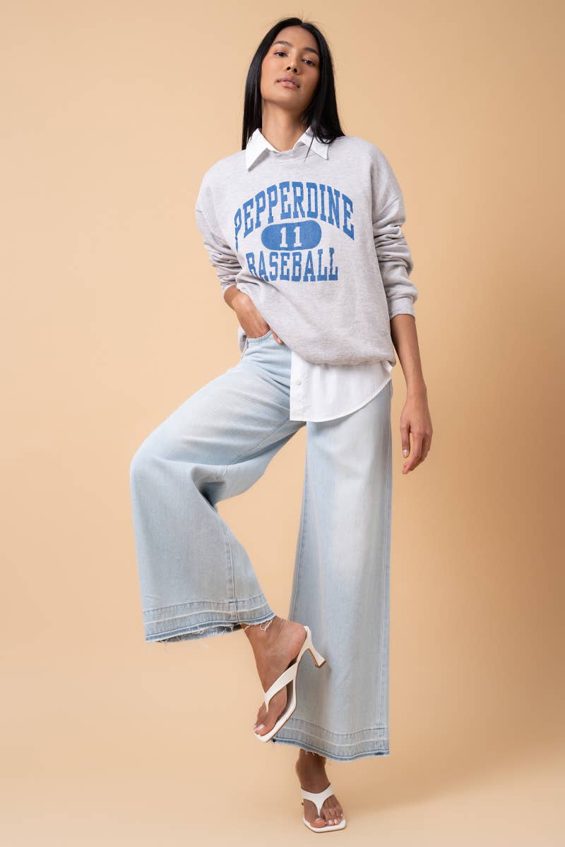 Insane Gene USA - HIGH RISE RELAXED WIDE LEG