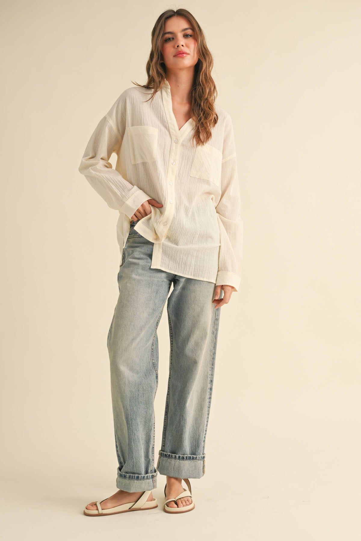 BUTTONDOWN RELAXED SHIRT