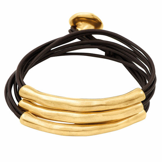 Unode50 Not to be Bracelet- Gold