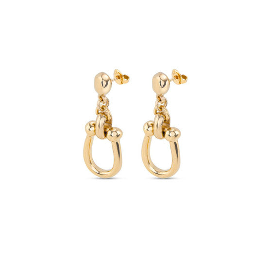 UNODE50 Serotinin Earrings Gold