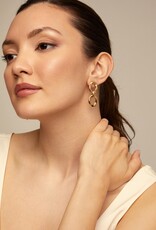 Unode50 Gold Groovy Earrings