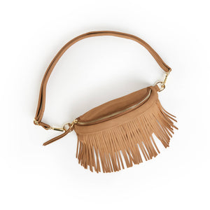 Suede Fringe Bum Bag  Southern Birch Boutique