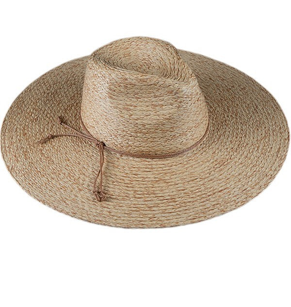 Too Too Hat - Panama Straw tweed floppy hat