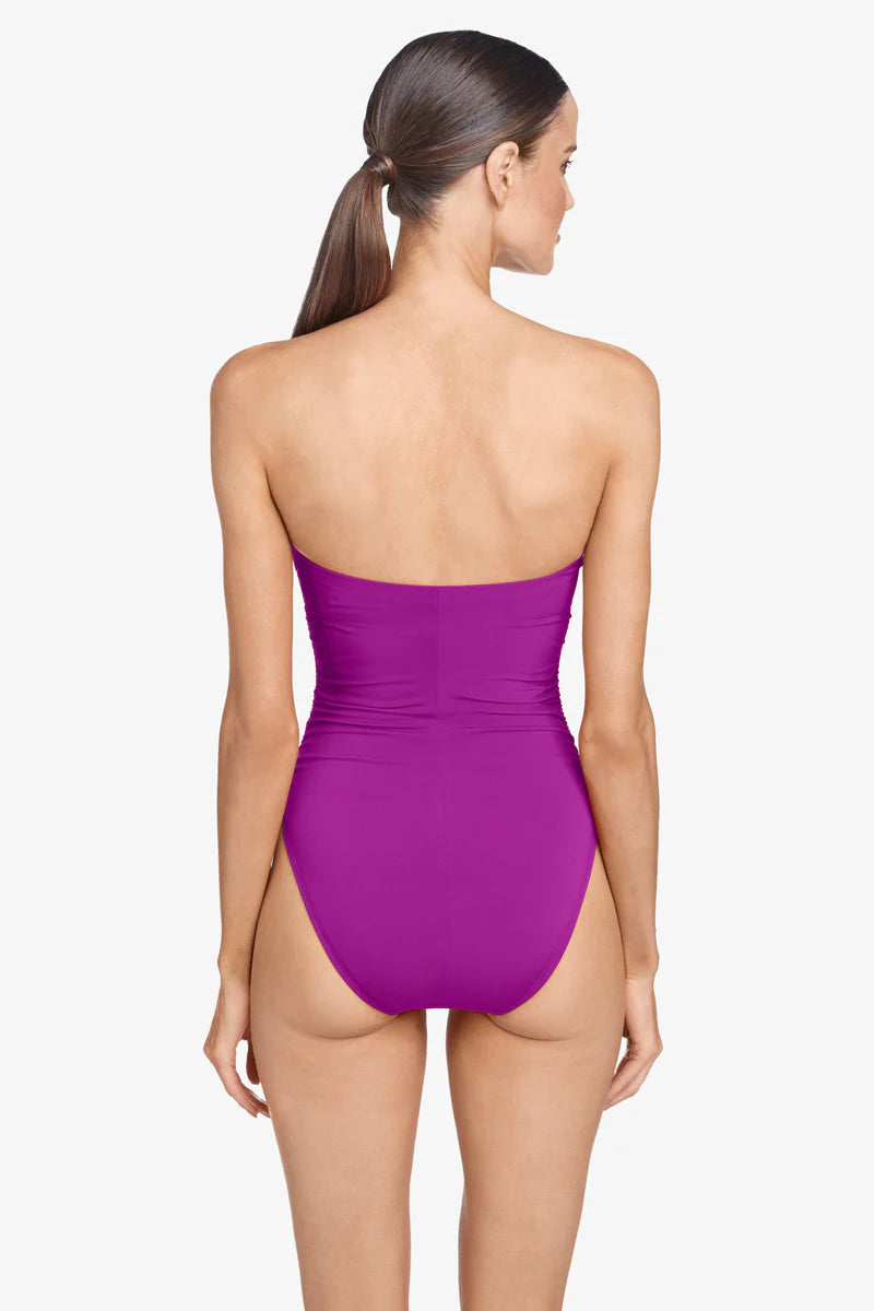 robin piccone AUBREY BANDEAU ONE PIECE