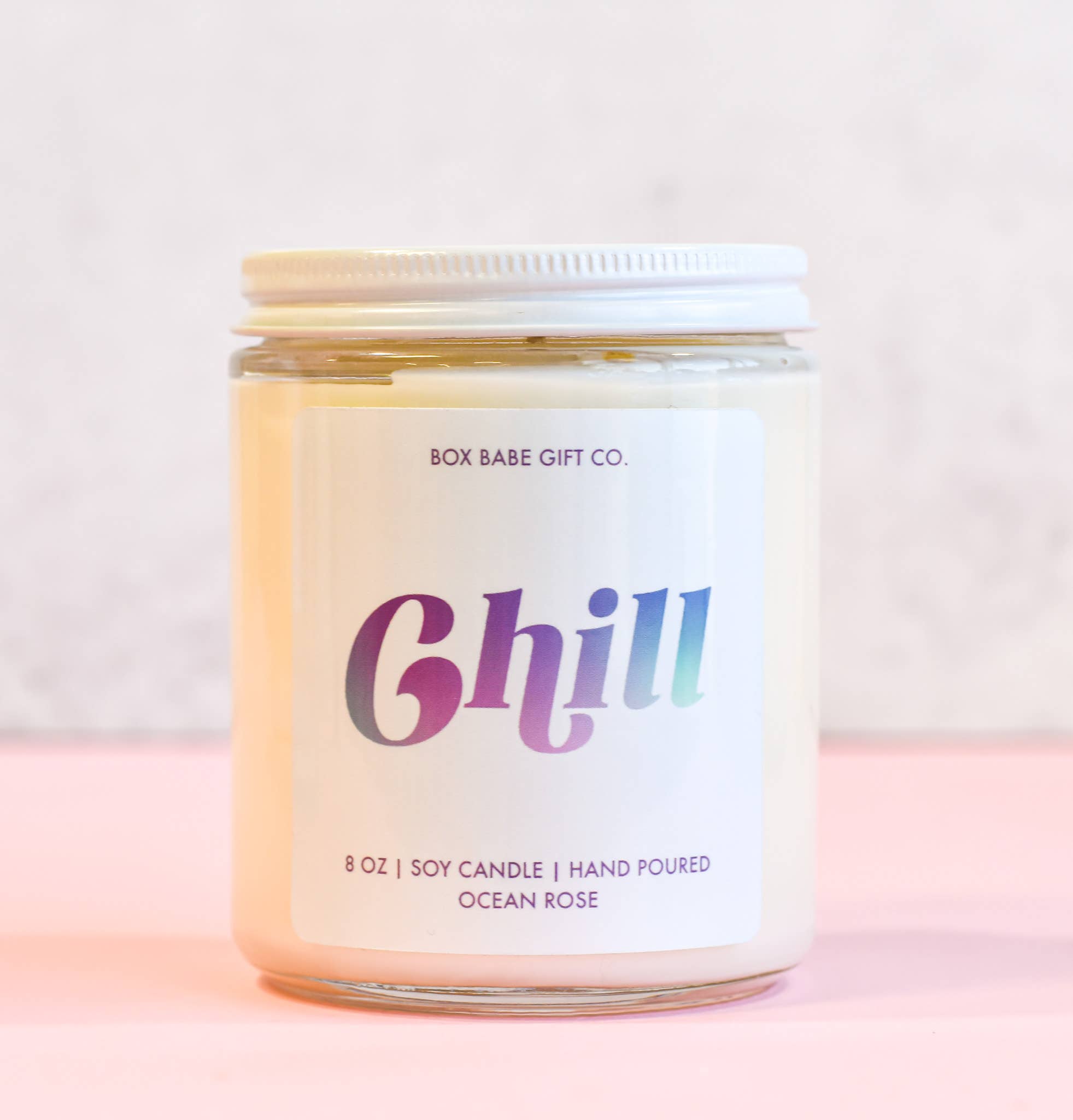 Box Babe Gift Co. - Chill Candle | Self-Care Collection