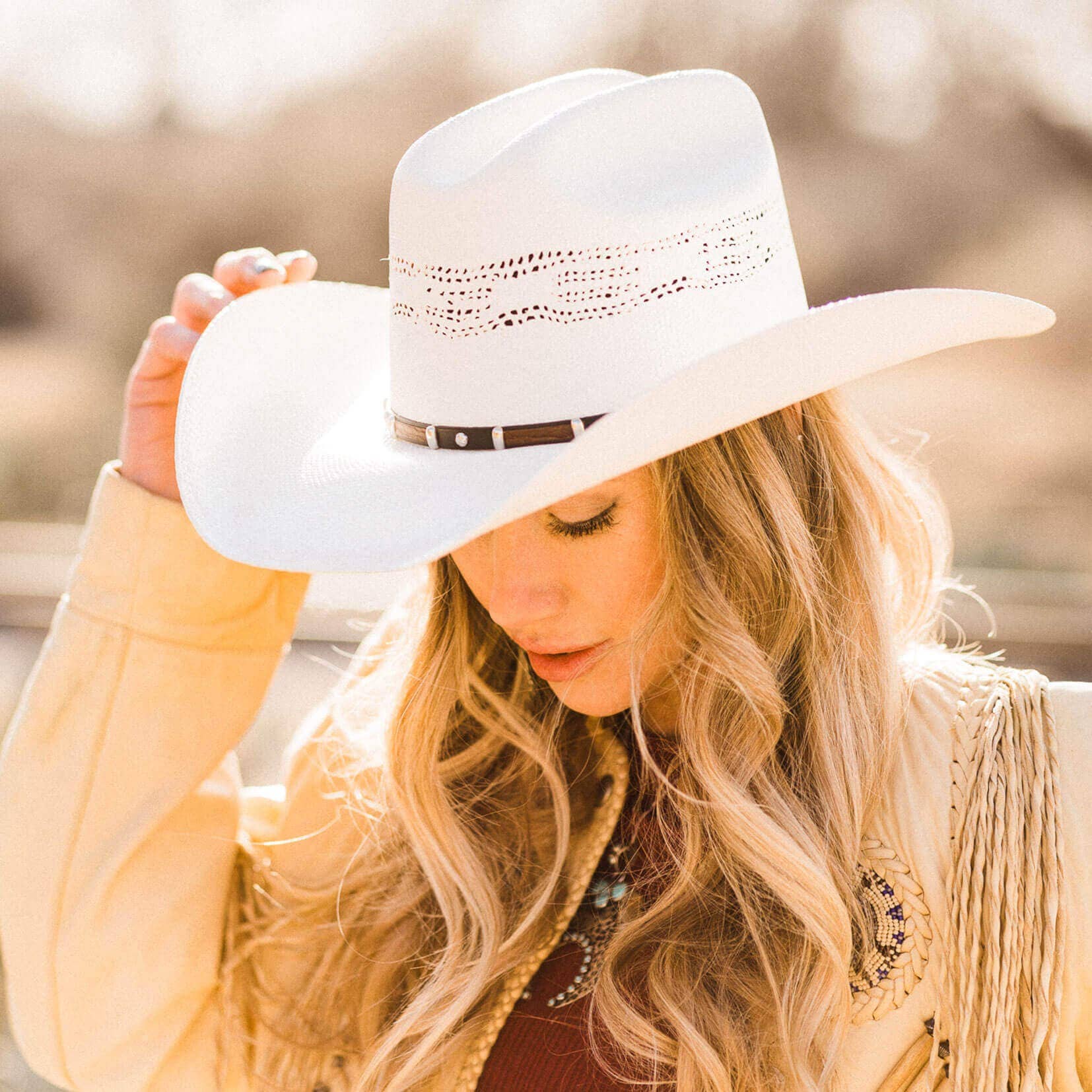Montana - Womens Cowboy Straw Cowgirl Hat