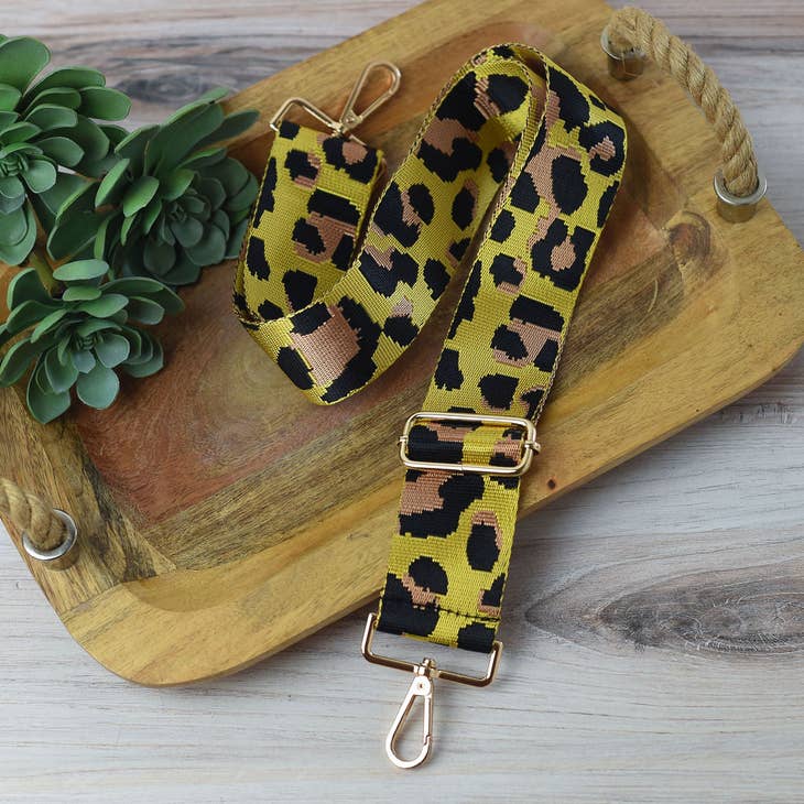 Leopard Adjustable Bag Strap-2 inch