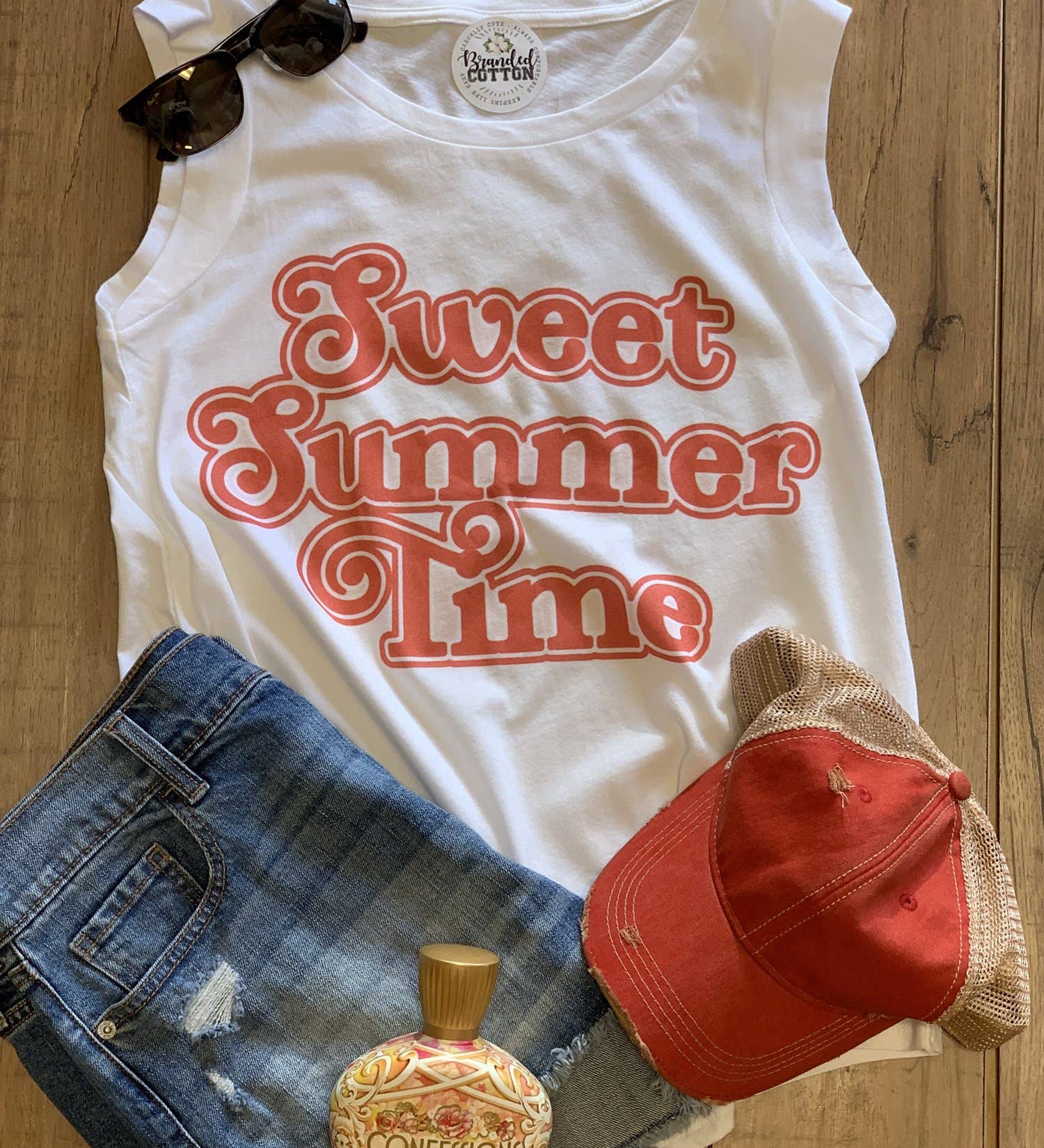 Branded Cotton - Sweet Summer Time Tank
