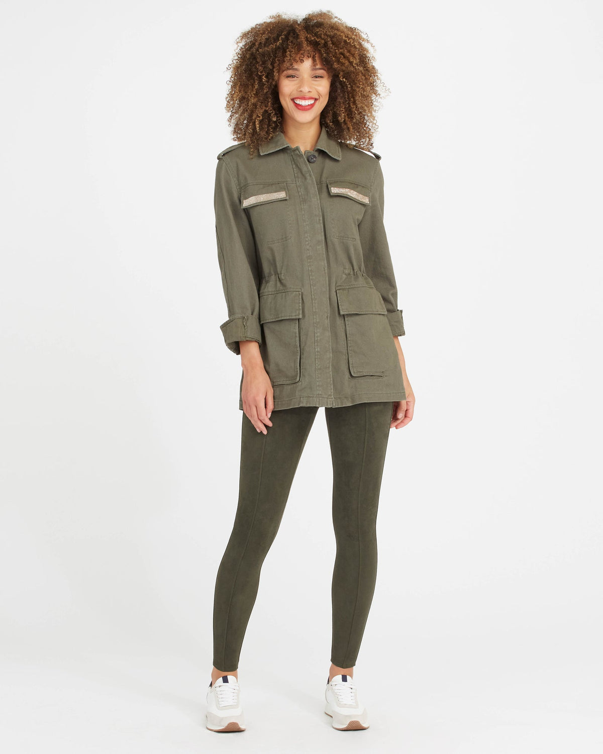 Spanx Faux Suede Leggings