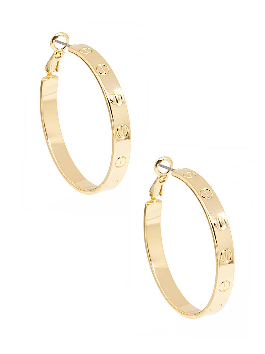 PAVIO Hoop Earrings