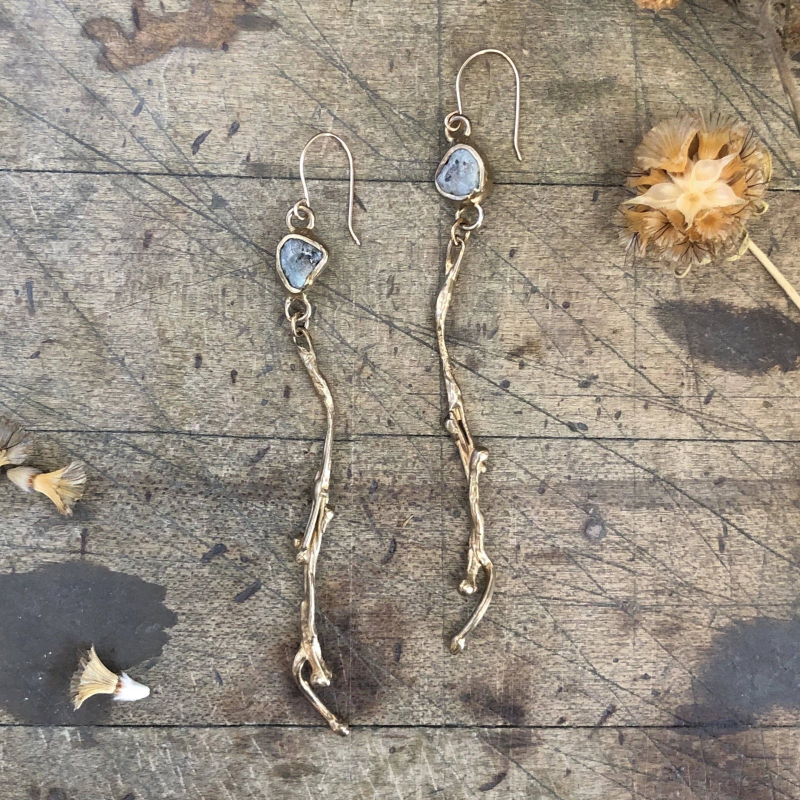 Emilie Shapiro Jewelry - Weeping Willow Earrings