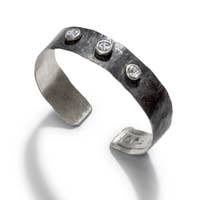 Uncommon Threads Jewelry - Three Star Cuff Bracelet