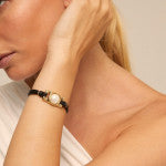 Unode50 Darling Gold and Pearl Bracelet