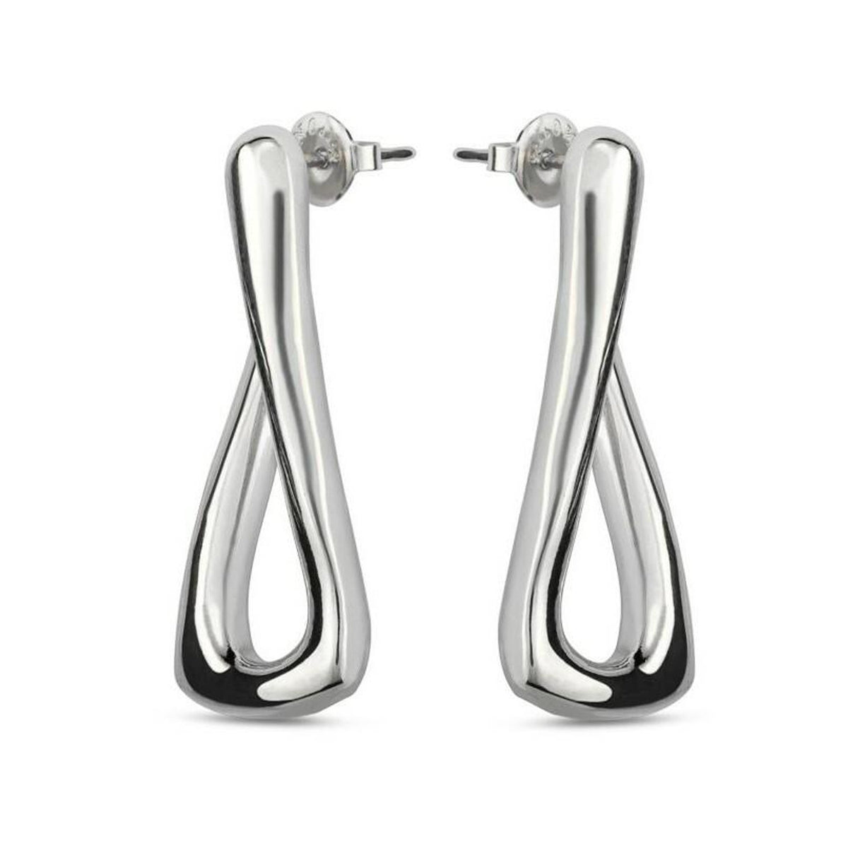 UNOde50 -For U Earrings Silver