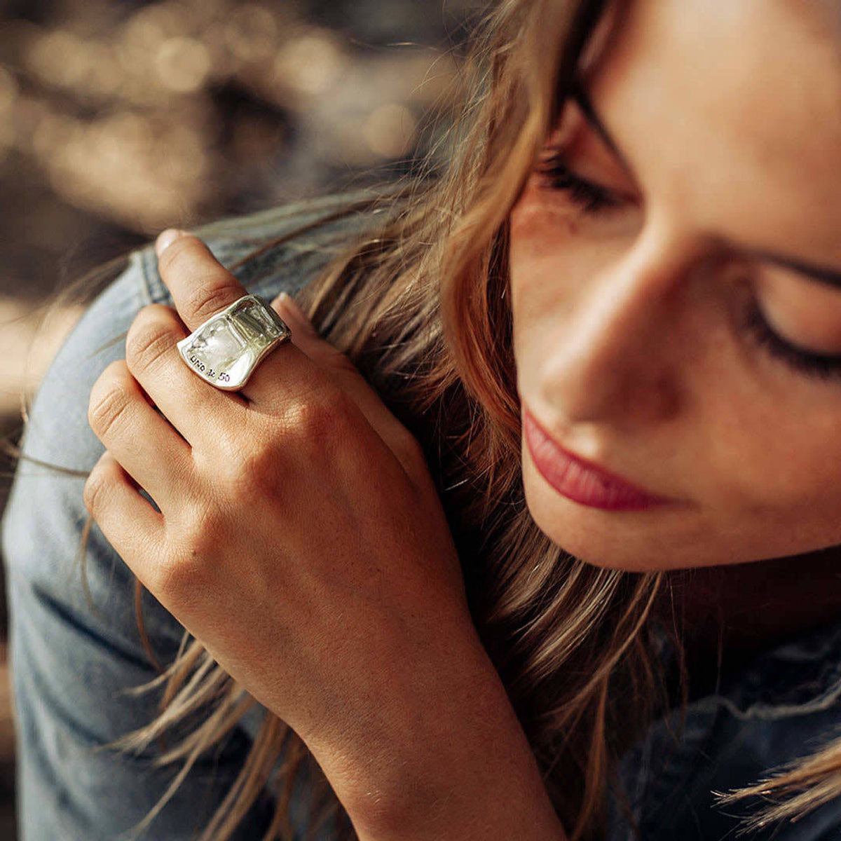 Unode50 The Crevice Silver Ring